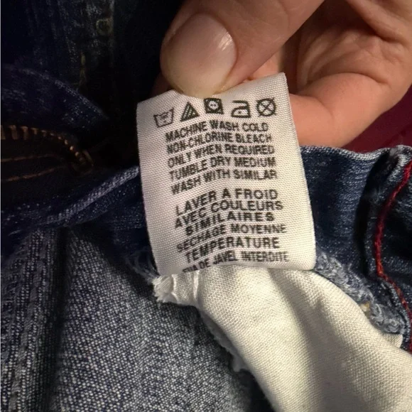 Classic B.U.M Women's Blue Flare Jeans - Picture 6 of 6